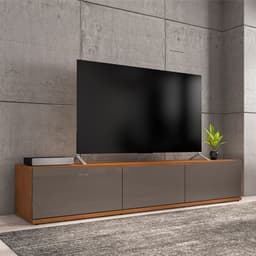 Rack para TV Lille Cinza Perola Noce