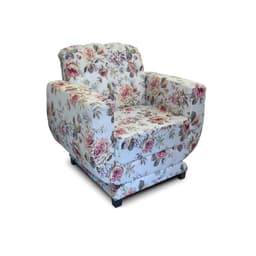 Poltrona Havana Floral e Vermelha