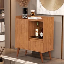 Buffet Essenciale Pés Retro Freijó