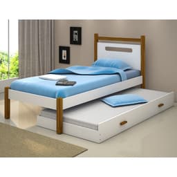 Cama Solteiro Helo com Auxiliar