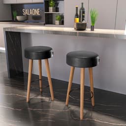 Conjunto Banquetas Alta Horizonte Preto