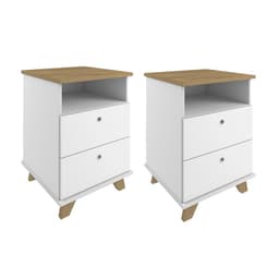 Conjunto de Gaveteiros Ipswich Olmo Branco