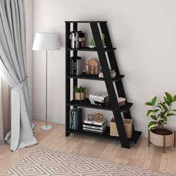 Estante com 5 Prateleiras Empoli Preto