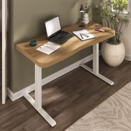 Mesa Astrid Com Regulagem de Altura Olmo