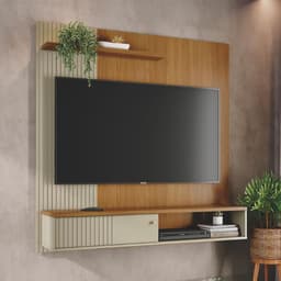 Painel TV 65 Polegadas Sintra Cumaru Opala