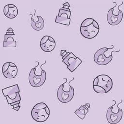 Papel de Parede Infantil Baby Rosa