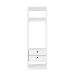 Roupeiro Madri Branco com Gaveta