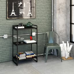 Estante Kuadra I Preta 60 cm