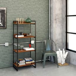 Estante Kuadra II Nogal 60 cm