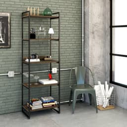 Estante Kuadra III Marrom Escuro 60 cm