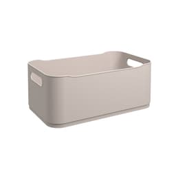 Cesta Fit Grande Cinza Claro