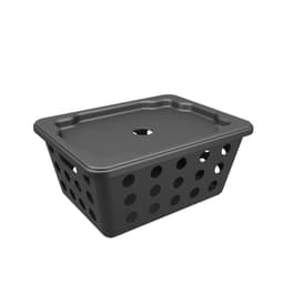 Cesta com Tampa One II Preta