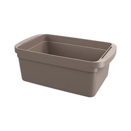 Cesta sem Tampa Loft Cinza