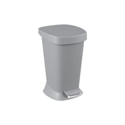 Lixeira com Pedal New Square Cinza