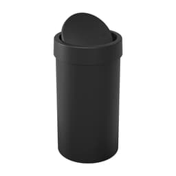 Lixeira com Tampa Basculante 9L Preta
