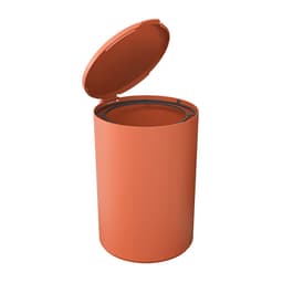 Lixeira com Tampa Serene 5L Laranja