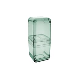 Porta-Escova com Tampo Cube Verde Soft