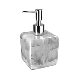 Porta Sabonete Líquido Cube Branco e Preto