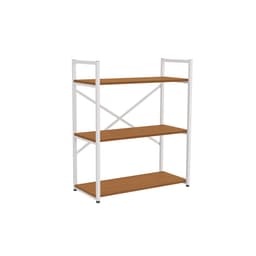 Estante Goya Canela e Branca 87x72 cm