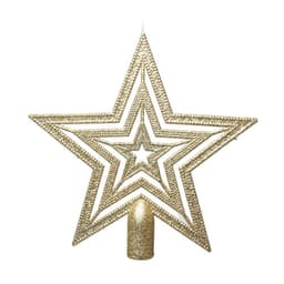 Enfeite de Natal Estrela Dourado
