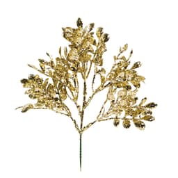Enfeite de Natal Galho Dourado