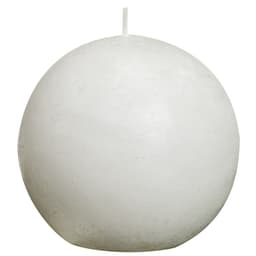 Vela Decorativa Cromus Branca 15 cm