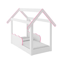 Cama Infantil Dreams Branca e Rosa