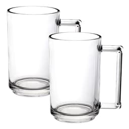 Jogo com 2 Canecas Berlin Transparente 330 ml