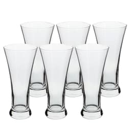 Jogo com 6 Copos Drink Transparente 350 ml