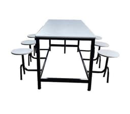 Mesa 06 Lugares Linha Romana Cinza