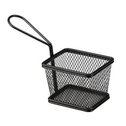 Mini Cesta Retangular Fry Preta