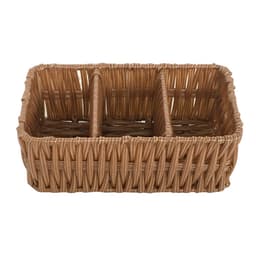Porta Talheres Organize Marrom 15 cm