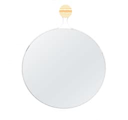 Espelho Decorativo Twiza Branco 60 Cm