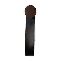 Gancho Corten Com Courino Preto 4 Cm