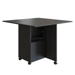 Mesa Quadrada Dobrável Beto Preta