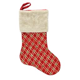 Bota Decorativa Vermelha