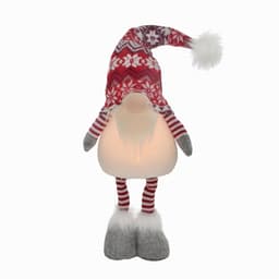 Gnomo Natalino III Vermelho e Branco