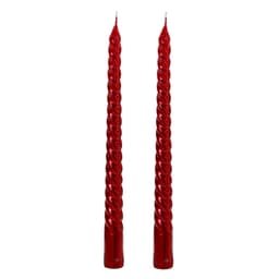Kit com 2 Velas Espiral Vermelho