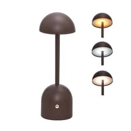 Luminária de Mesa Led Marrom