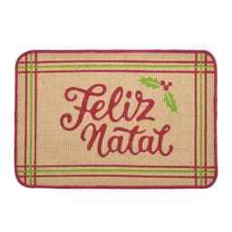 Tapete Feliz Natal Bege