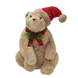 Urso Natalino Decorativo II Marrom