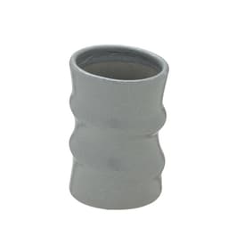 Vaso Decorativo Curvas II Cinza