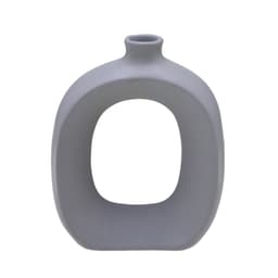 Vaso Decorativo Vão Cinza