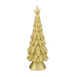 Vela Árvore de Natal Dourada