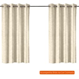 Cortina Bloom ll (170x300) Bege