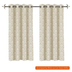 Cortina Mystic (170x300) Bege