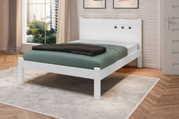 Cama Casal Paola II Branco