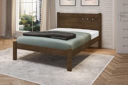 Cama Casal Paola Malbec Framar Móveis