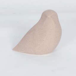 Escultura Decorariva Pássaro Areia 10cm