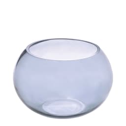 Vaso Decorativo Aquário Grafite 12 cm